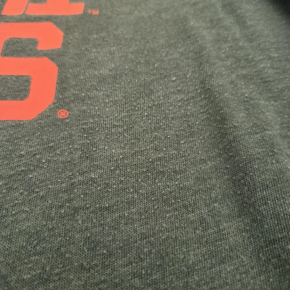 Nike University of Miami Canes Hurricanes Womens Shirt Sz Large Football